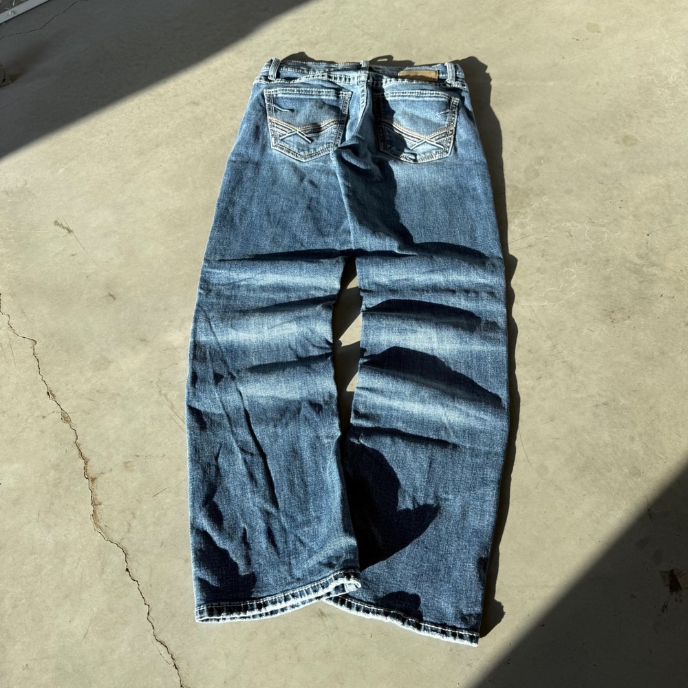 BKE Jake Straight Leg Jeans Mens 30x32 Medium Wash Blue Denim